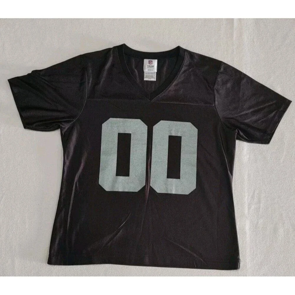 Las Vegas Oakland Raiders Women’s NFL Team Apparel Jersey #00 Size Medium